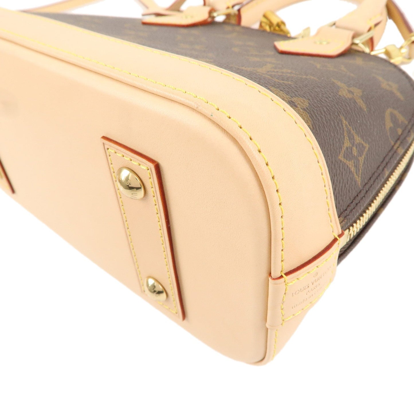 Louis Vuitton Monogram Alma BB 2Way Hand Bag Shoulder Bag M53152