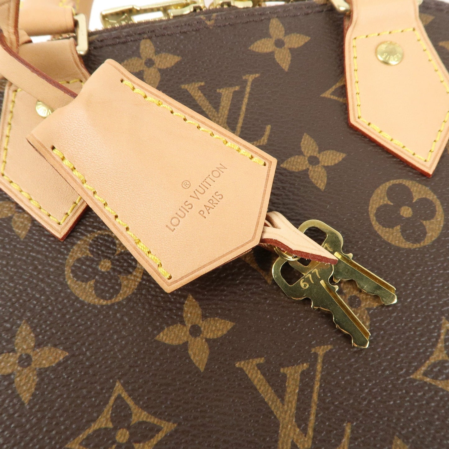 Louis Vuitton Monogram Alma BB 2Way Hand Bag Shoulder Bag M53152