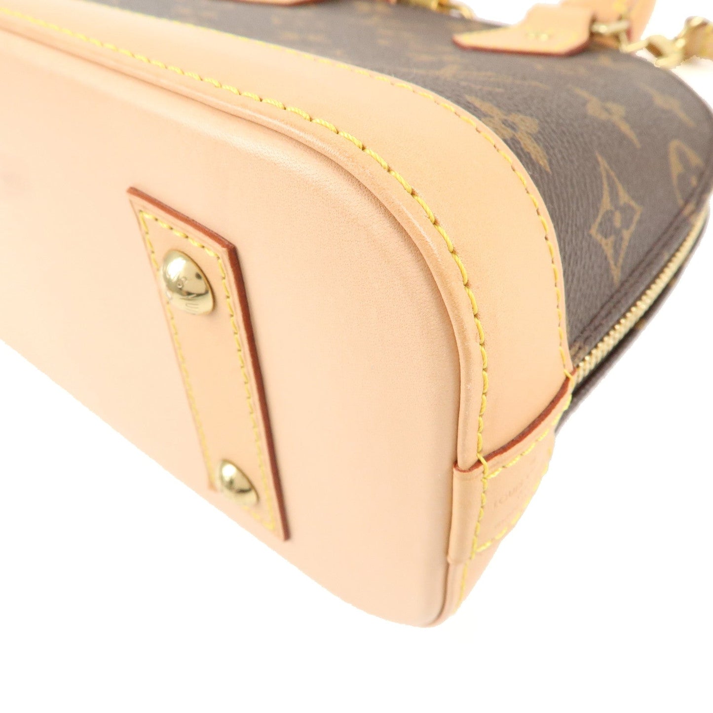 Louis Vuitton Monogram Alma BB 2Way Hand Bag Shoulder Bag M53152
