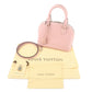 Louis Vuitton Epi Alma BB 2Way Hand Bag Rose Ballerine M41327