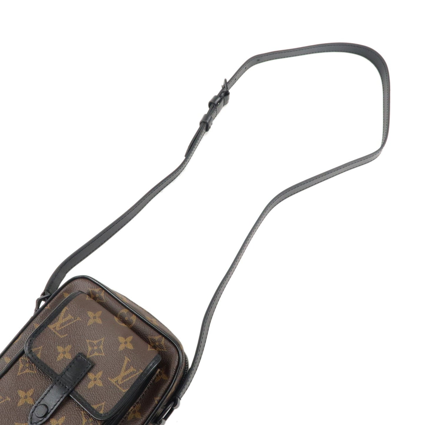 Louis Vuitton Monogram Maccasar Christopher Shoulder Bag M69404