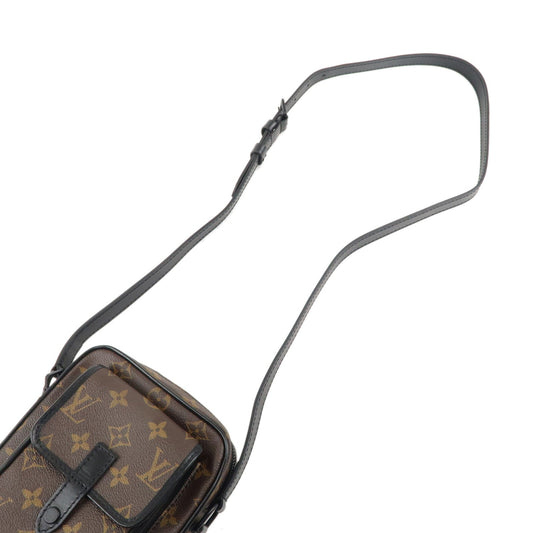 Louis Vuitton Monogram Maccasar Christopher Shoulder Bag M69404