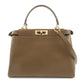 FENDI Peekaboo Regular 2Way Shoulder Bag Hand Bag Brown 8BN226