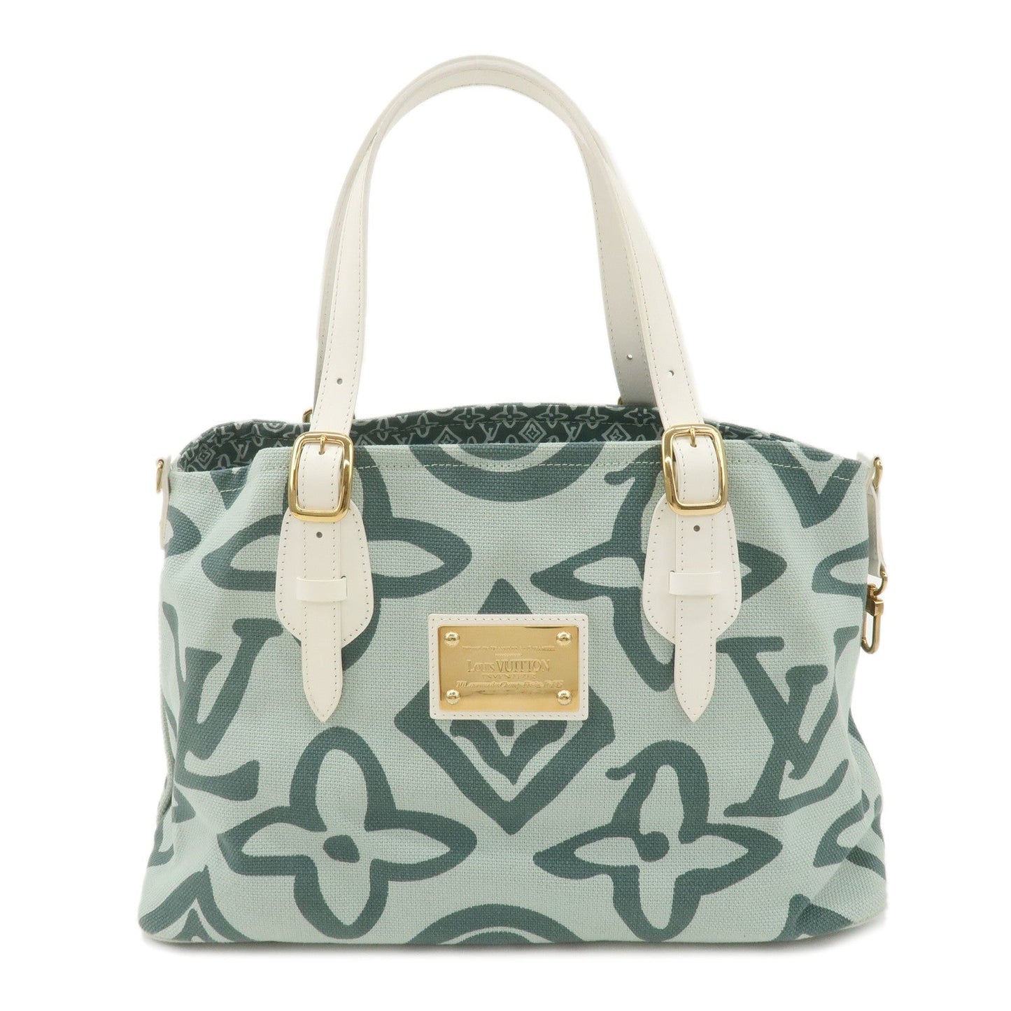Louis Vuitton Cruise Line Tahitienne GM Shoulder Bag Green M95678