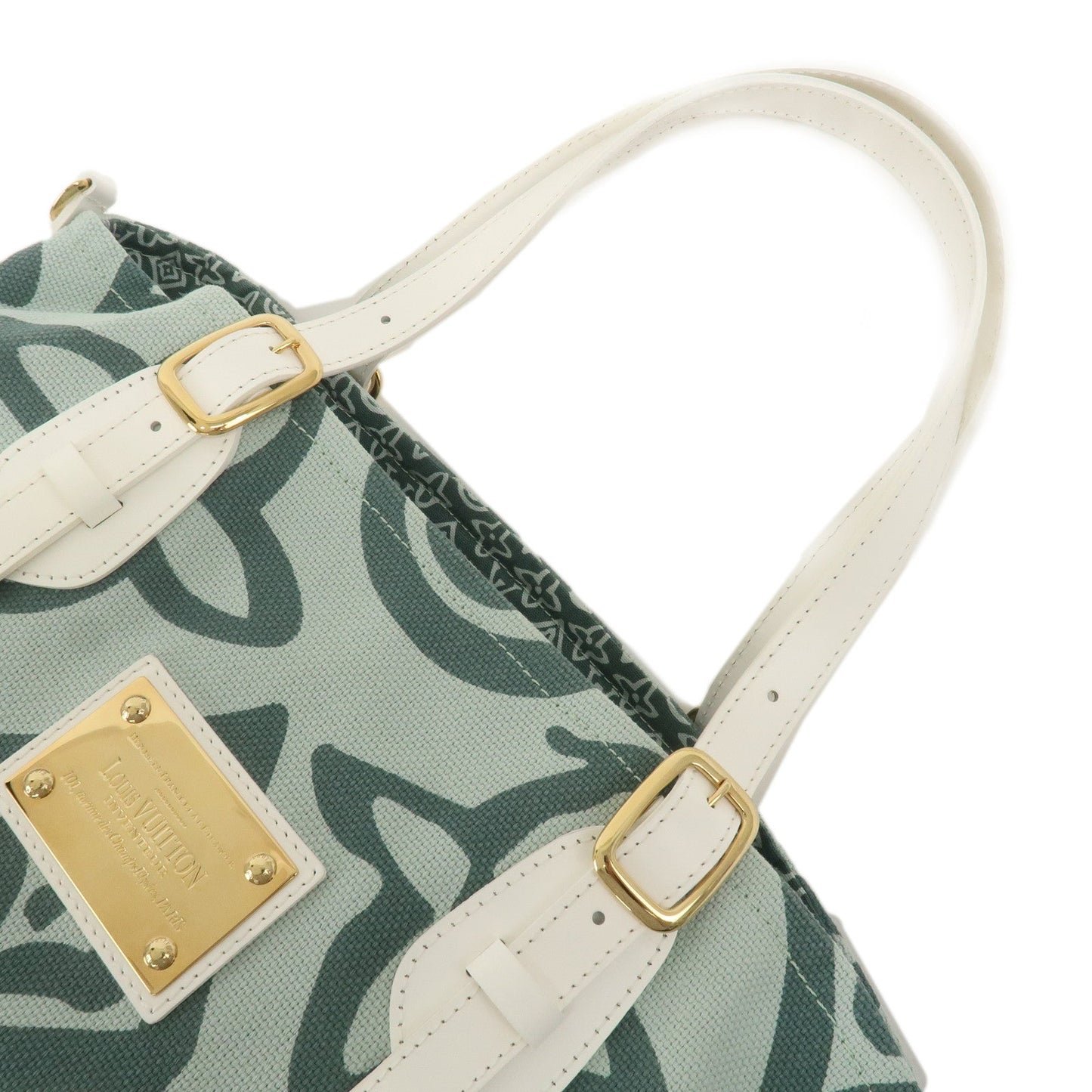 Louis Vuitton Cruise Line Tahitienne GM Shoulder Bag Green M95678