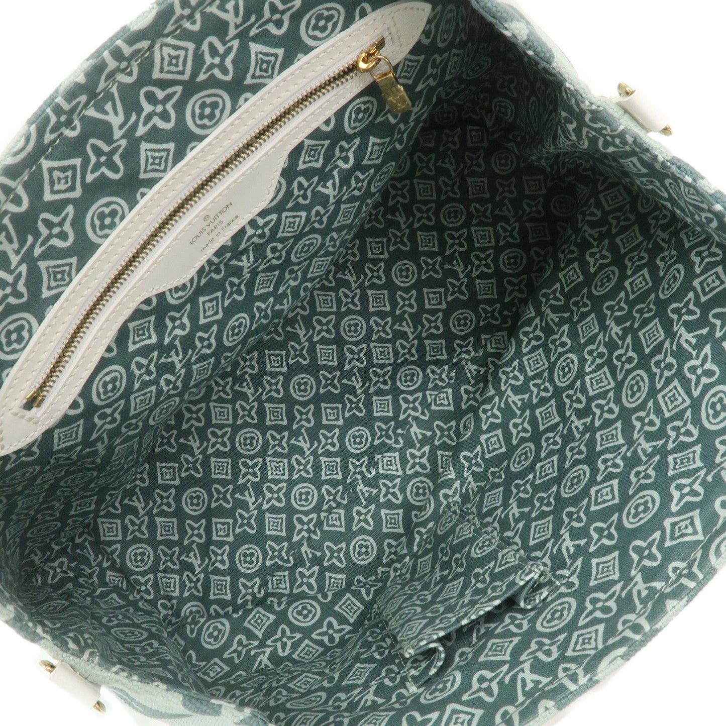 Louis Vuitton Cruise Line Tahitienne GM Shoulder Bag Green M95678