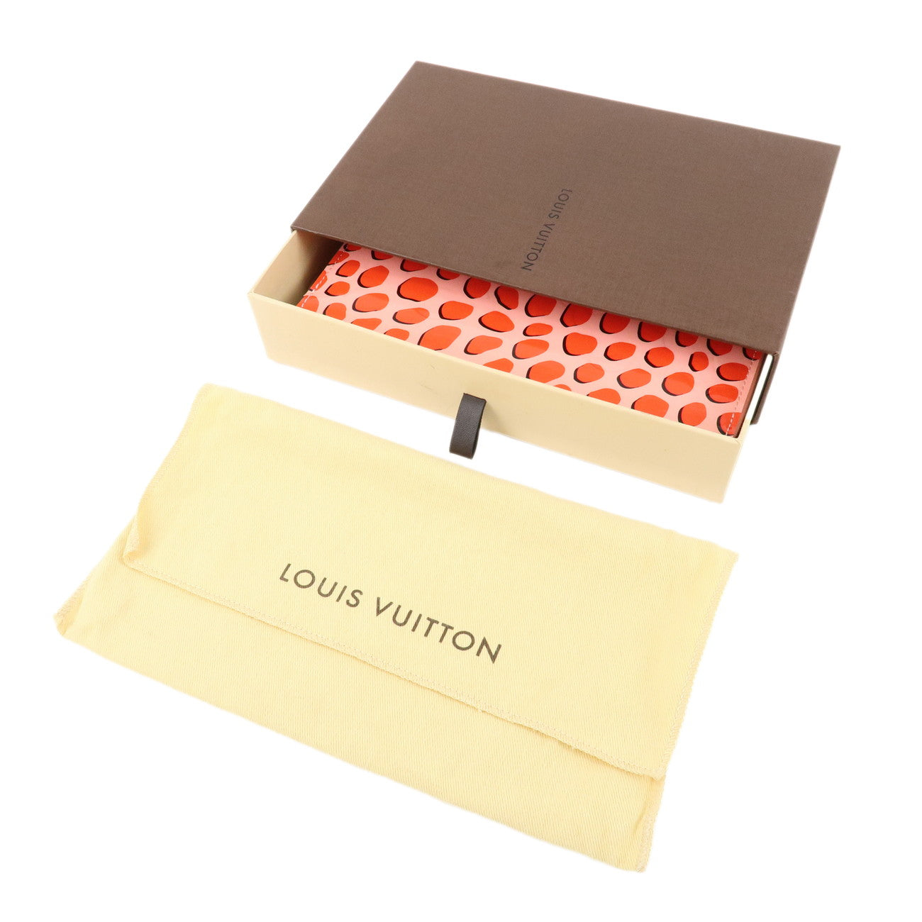 Louis Vuitton Monogram Vernis Jungle Dot Zippy Wallet Pink M41912