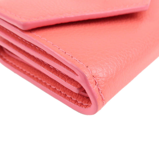 Louis Vuitton Portefeuille Lock Mini Tri-fold Wallet Pink M67858