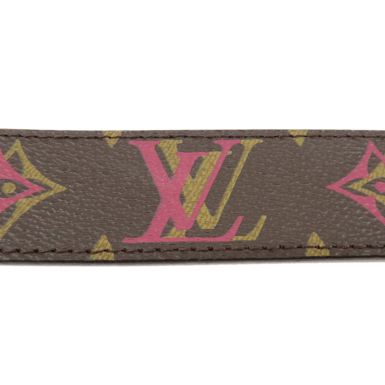 Louis Vuitton Monogram Saint Tulle Initial Rainbow 80/32 M9794