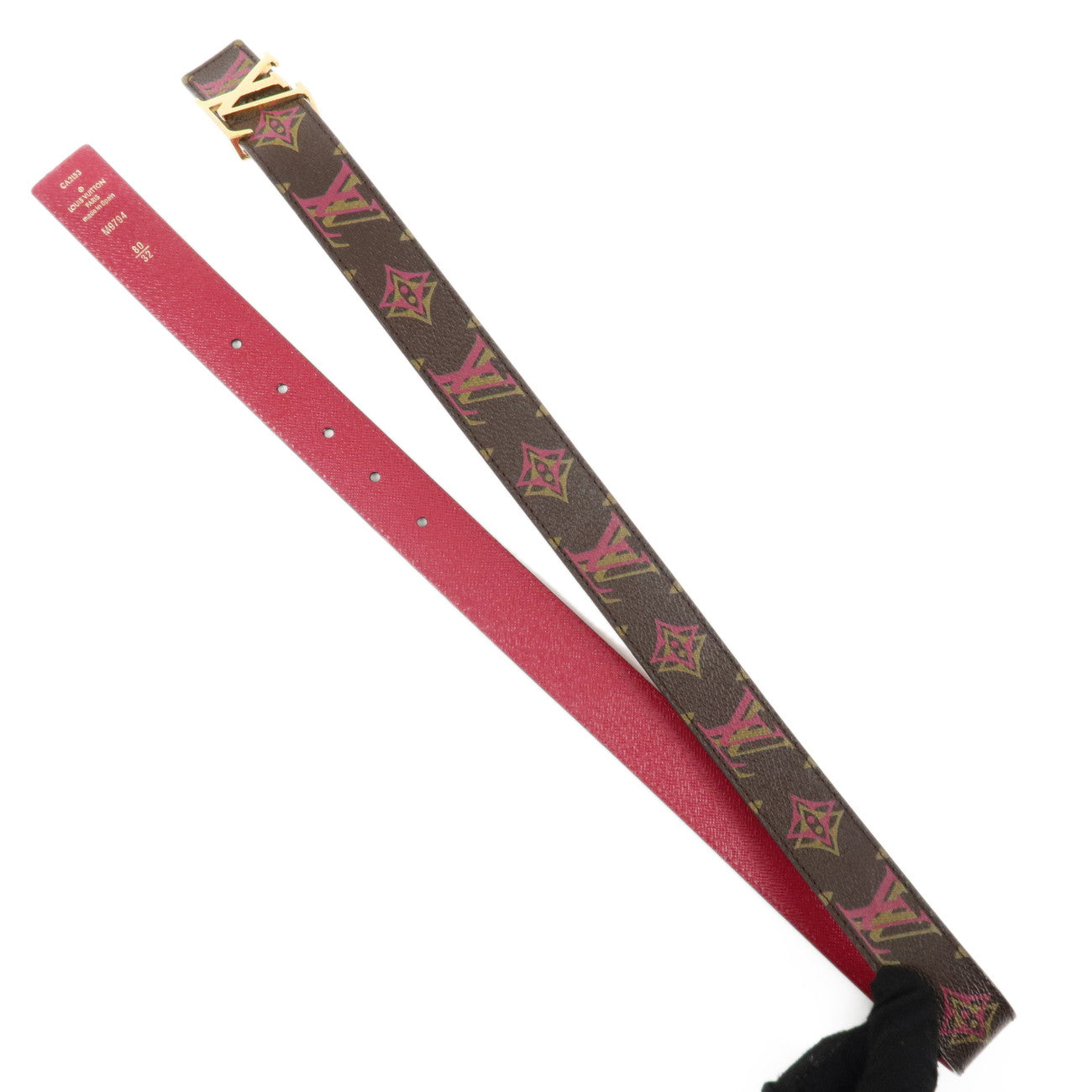 Louis Vuitton Monogram Saint Tulle Initial Rainbow 80/32 M9794