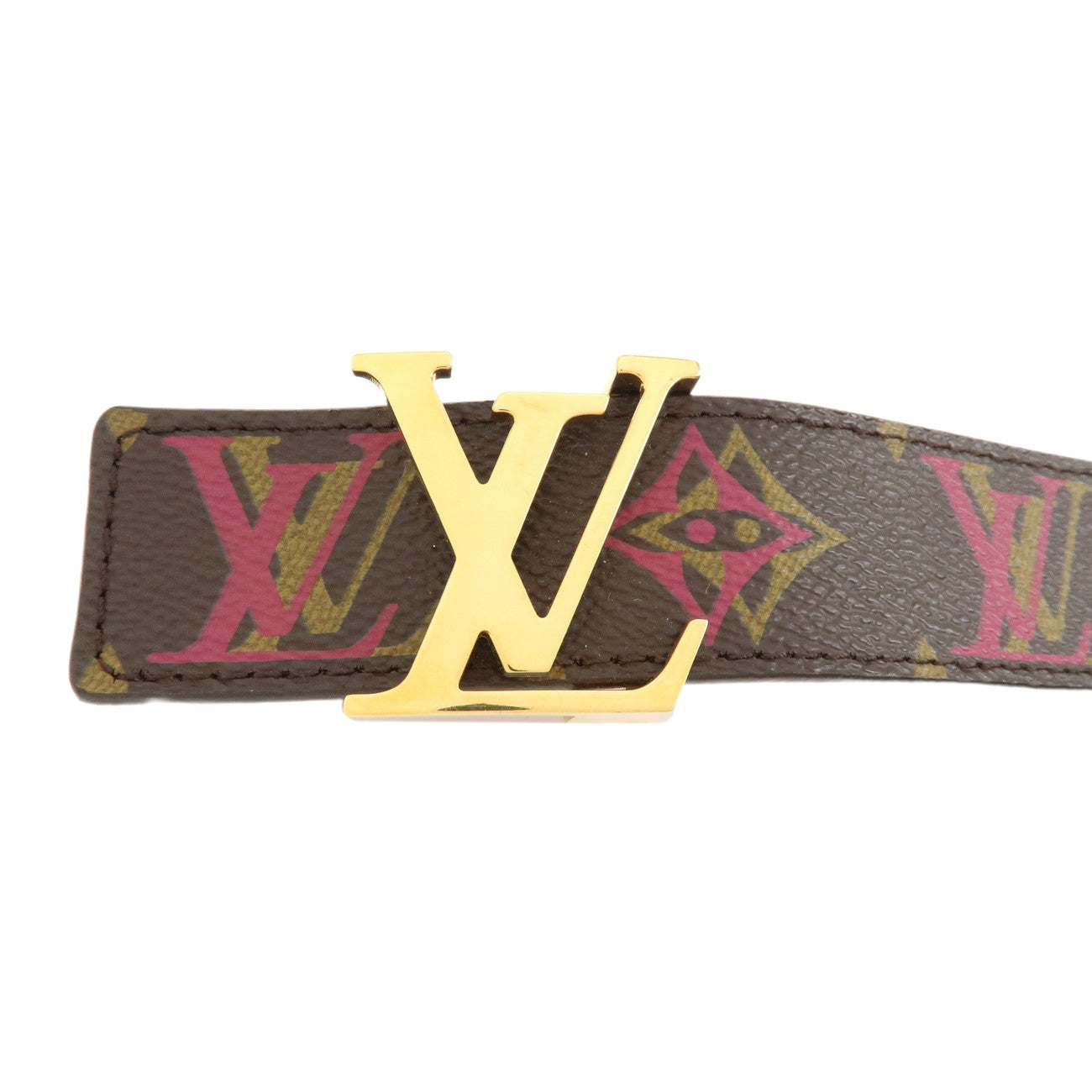 Louis Vuitton Monogram Saint Tulle Initial Rainbow 80/32 M9794