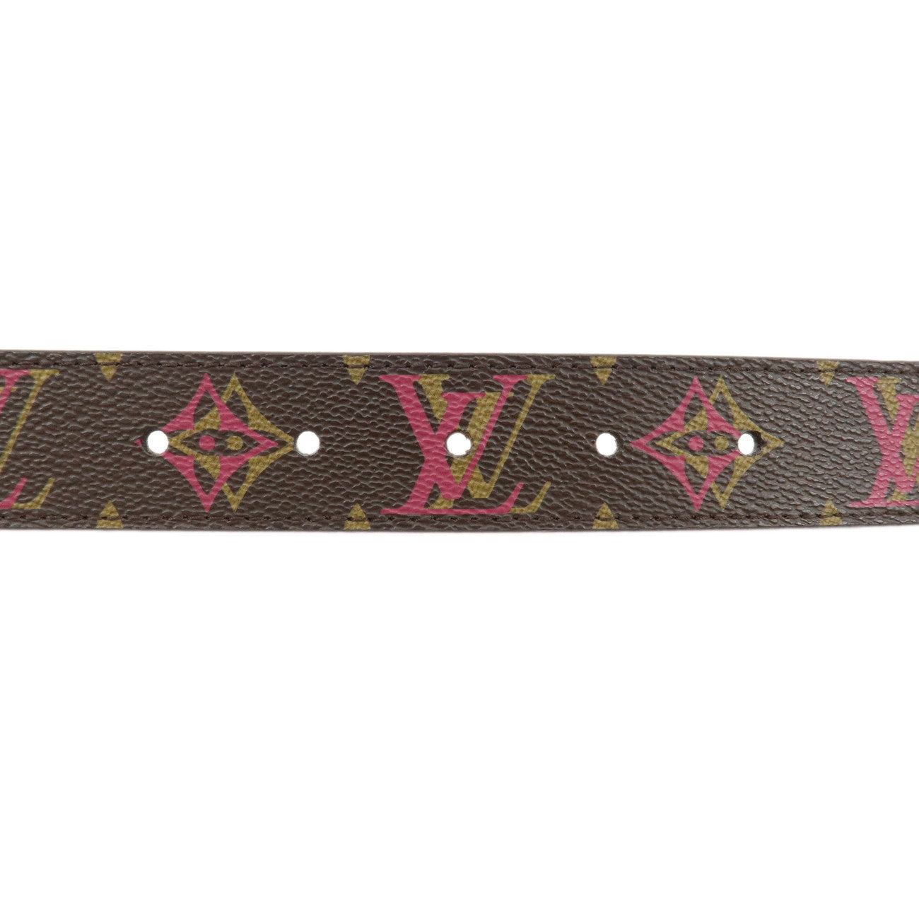 Louis Vuitton Monogram Saint Tulle Initial Rainbow 80/32 M9794