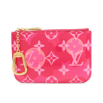 Louis Vuitton Monogram Vernis Pochette Cles Coin Case Flora M90586