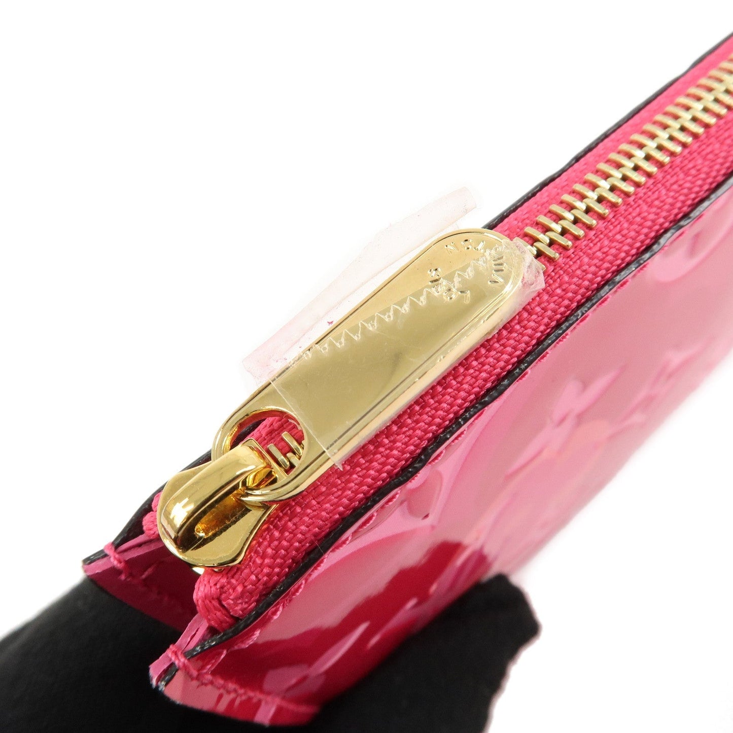 Louis Vuitton Monogram Vernis Pochette Cles Coin Case Flora M90586