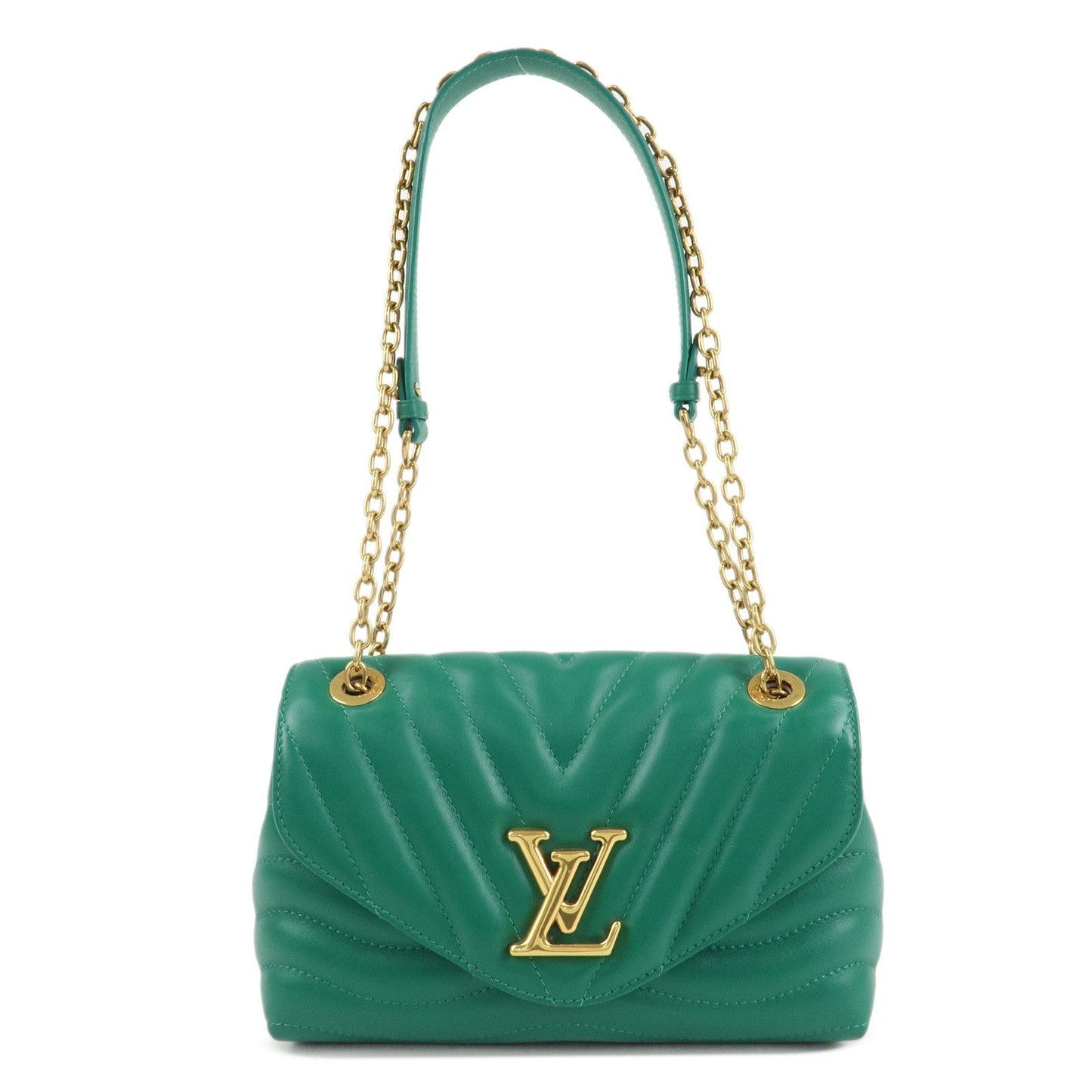 Louis Vuitton New Wave Chain Shoulder Bag Green M58664