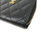 CHANEL Matelasse Caviar Skin Classic Zippy Coin Case AP0216  d