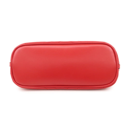 GUCCI GG Marmont Leather Shoulder Bag Hand Bag Red 739166  d