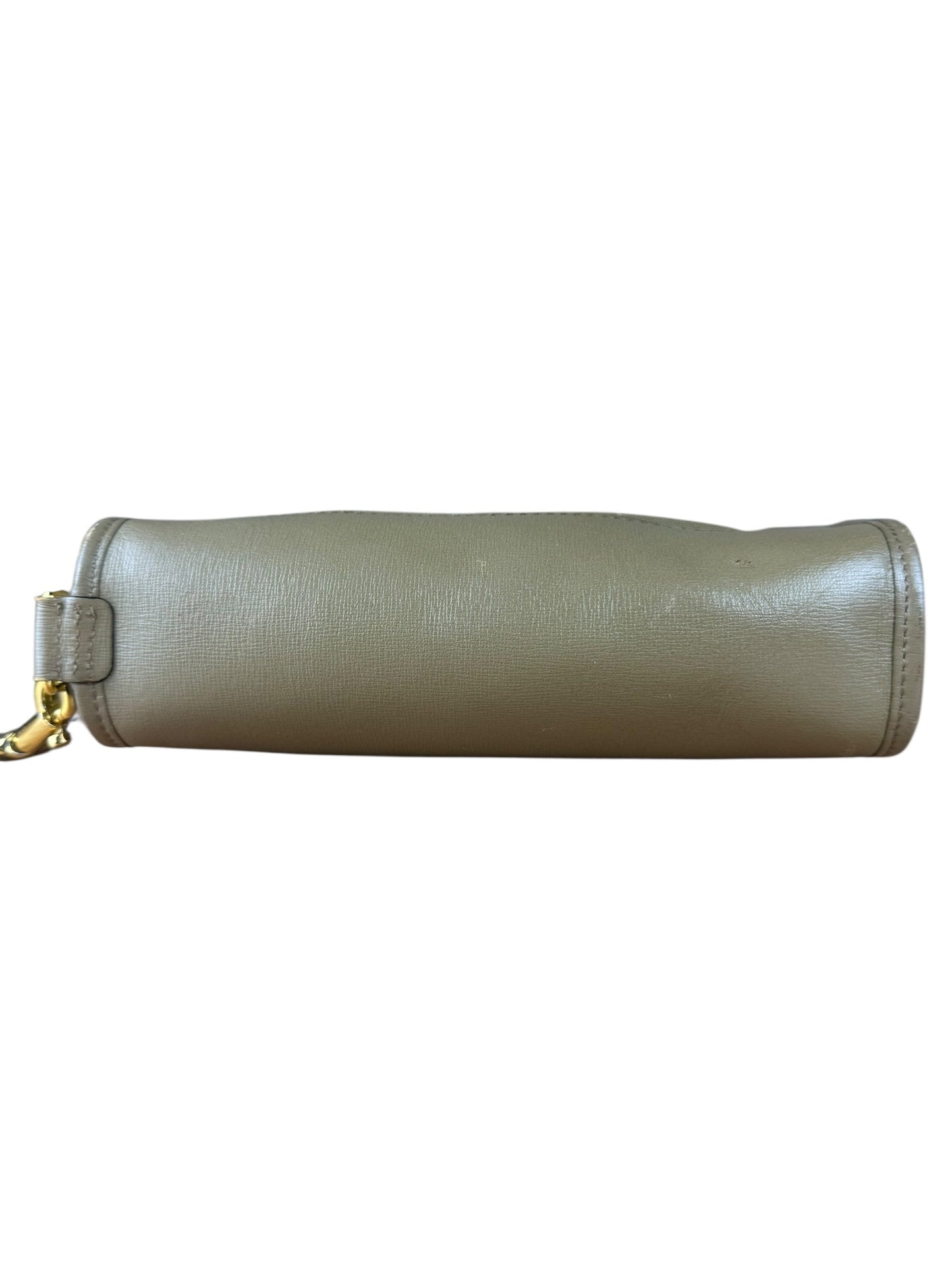 YSL   Grey Leather Travel Pouch