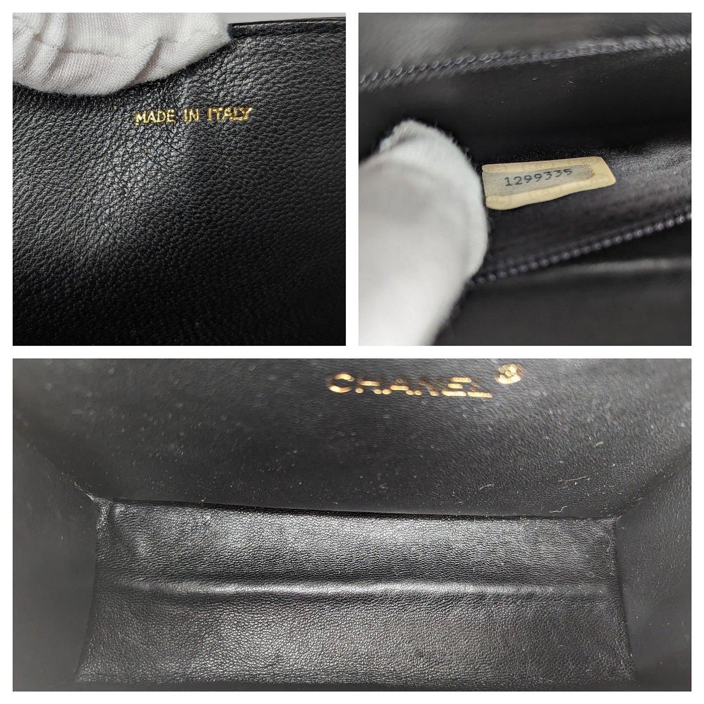 Chanel   Patent Leather Quilted CC Tassel Flap Bag