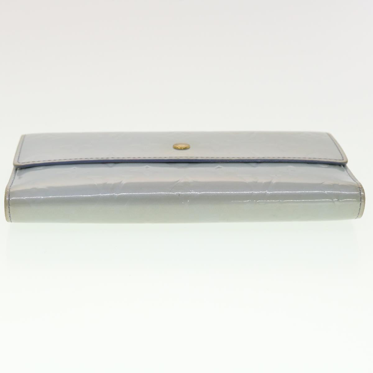 LOUIS VUITTON Vernis Porte Tresor International Wallet Lavande M91245 Auth 39472