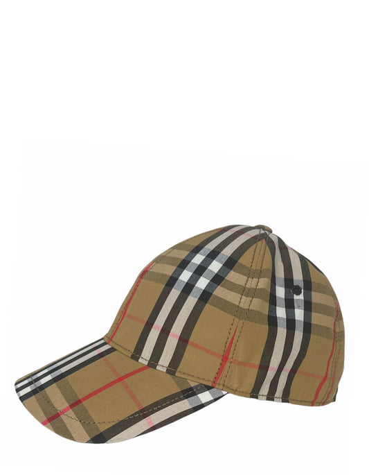 Burberry NWT   Check Baseball Cap sz M