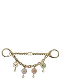 Dior Goldtone Charm Pearl Bag Charm