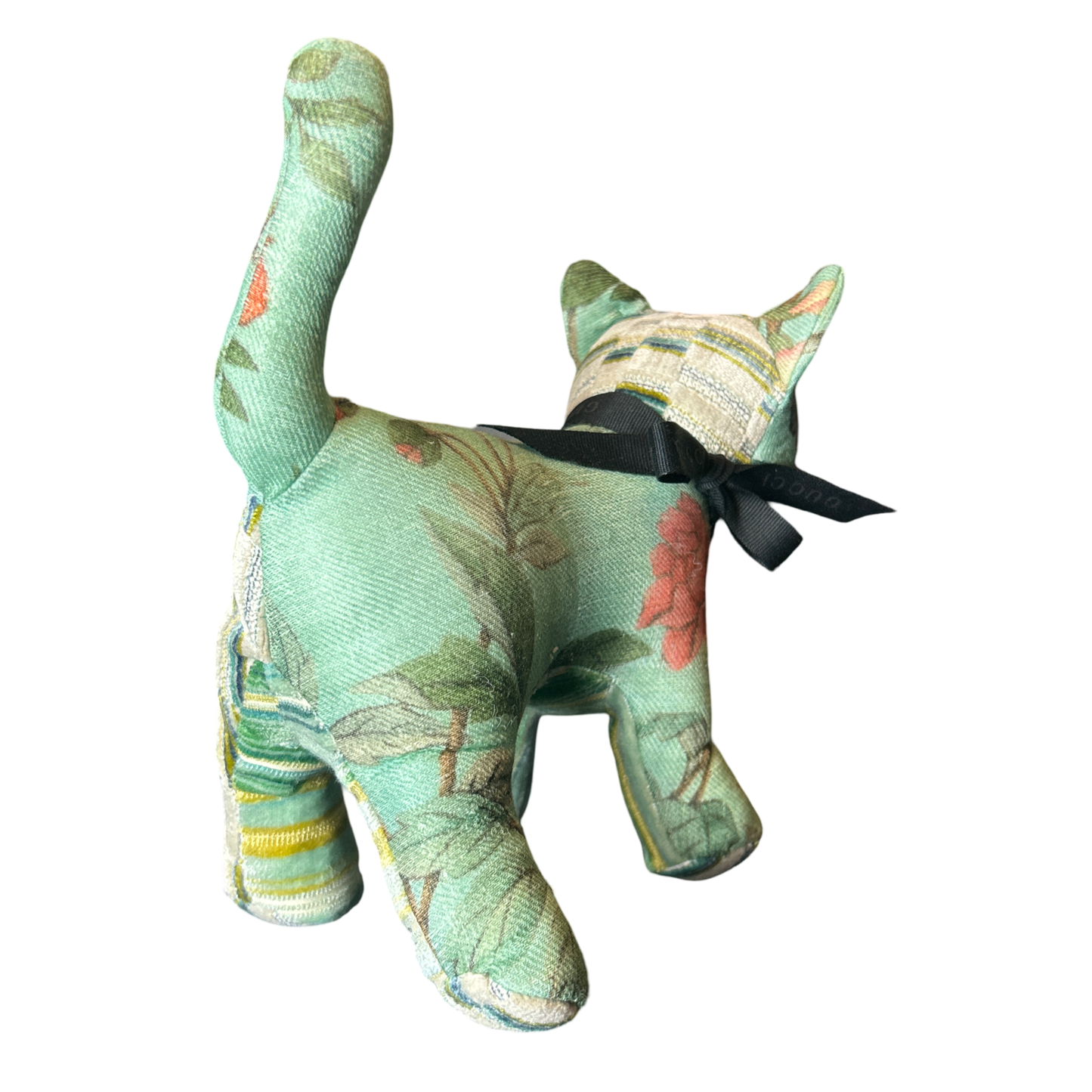 Chinoiserie Tree of Life Silk Scarf Charming Kitten