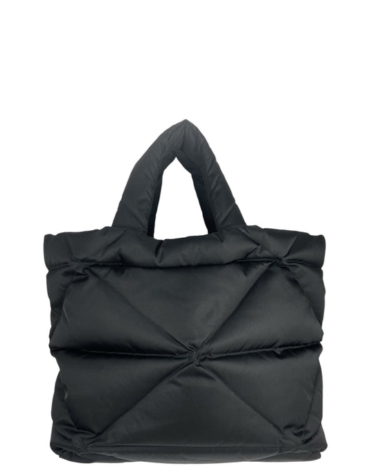 Prada Black Tessuto Re-Nylon Padded Tote
