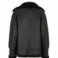 Fendi Jacket Black shearling jacket
