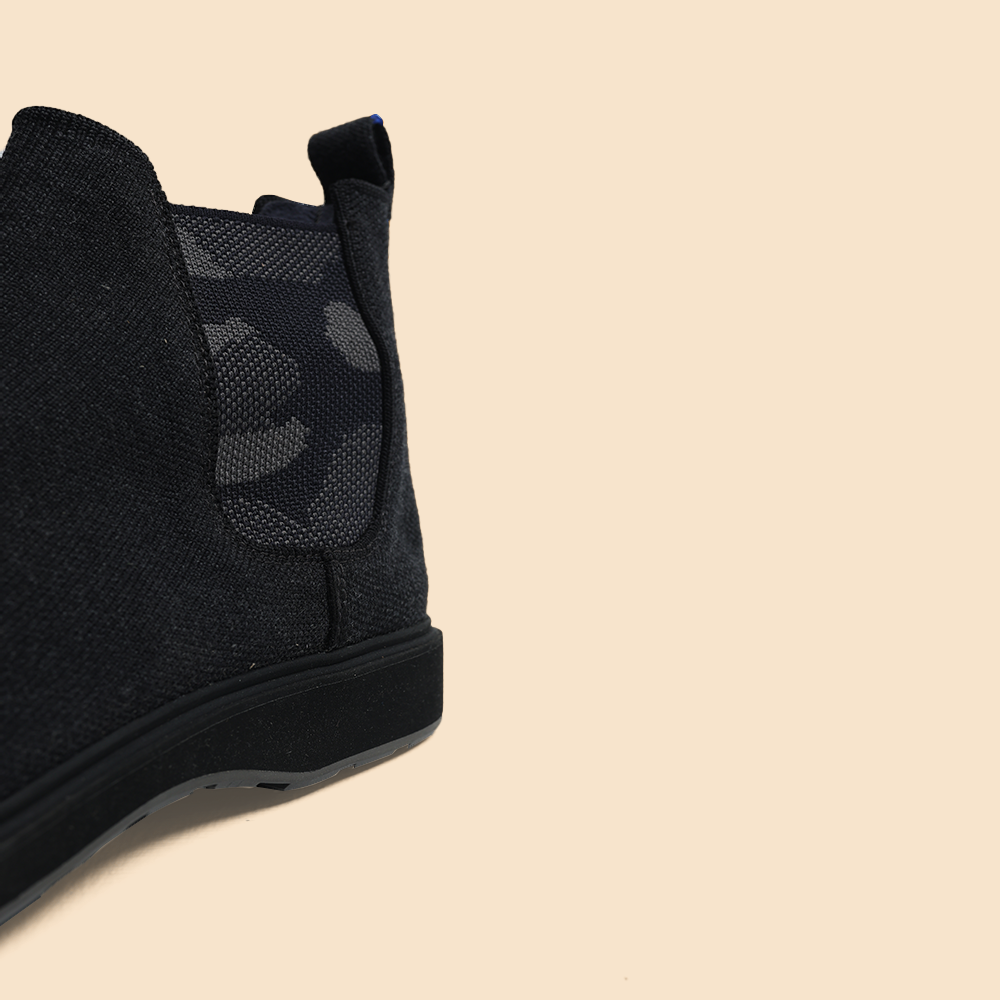 Rothy - Women - Merino Chelsea Ankle Boot - Granite Black