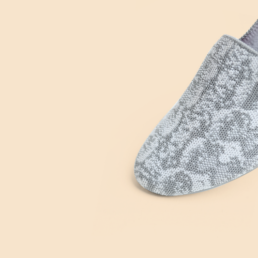 Rothy - Women - The Loafer - Ivory Grey Snake