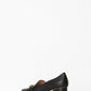 *New* Gucci In Black Smooth Leather & Front Golden Shoes