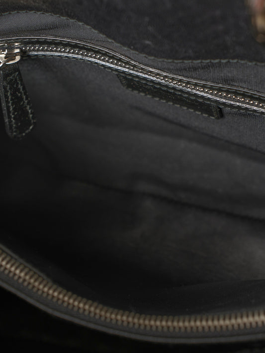 Christian Dior Black Patent Granville Bag
