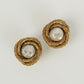 Boucles d'oreilles nid Chanel 1984