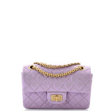 CHANEL Reissue 2.55 Flap Bag Quilted Aged Calfskin Mini