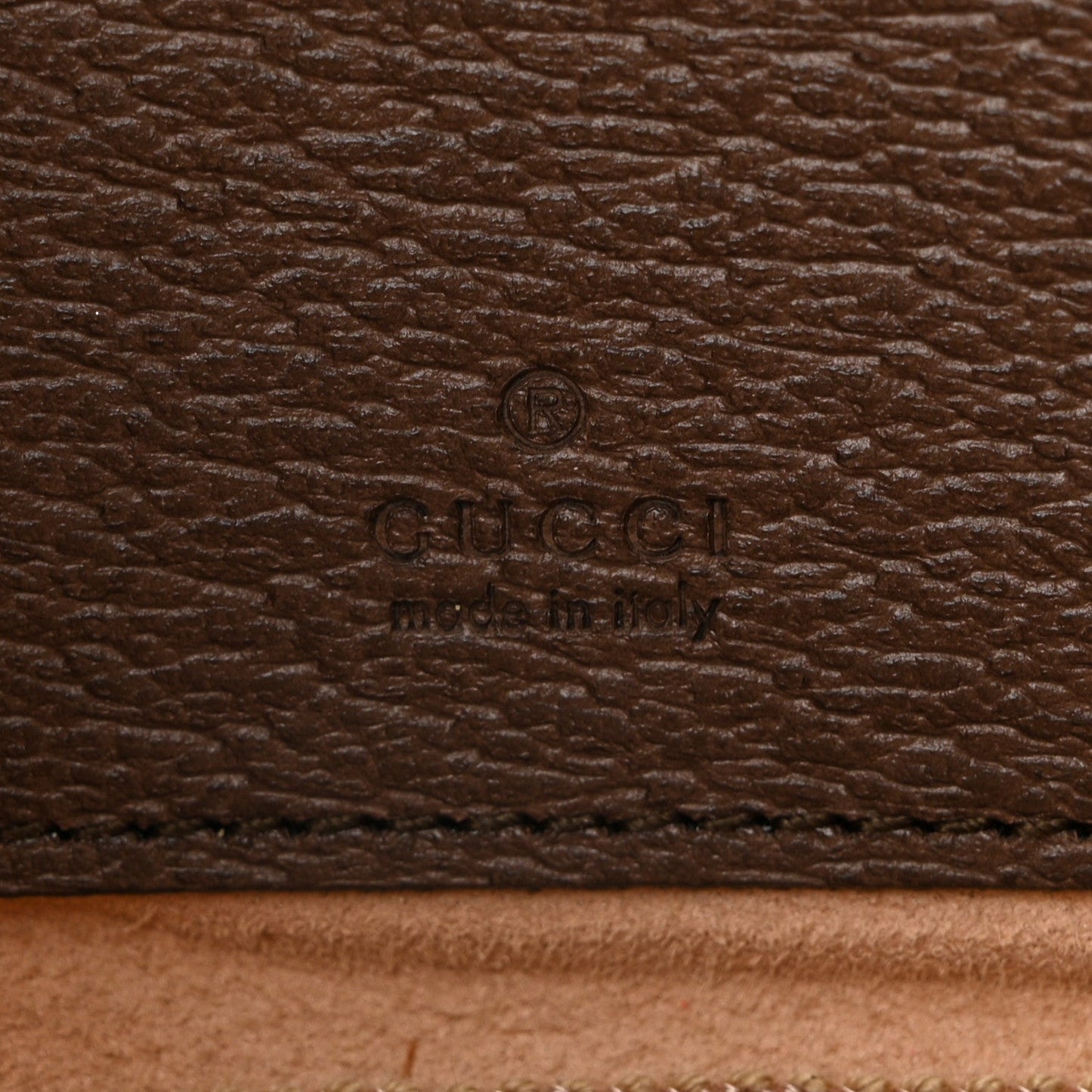 Amelia GG Supreme Monogram Web Mini Ophidia GG Bag Brown
