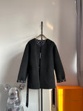 Luxury Louis Vuitton  Wrap Coat 024