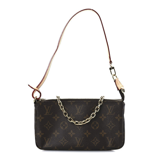 Louis Vuitton Monogram Chain Pochette Accessories