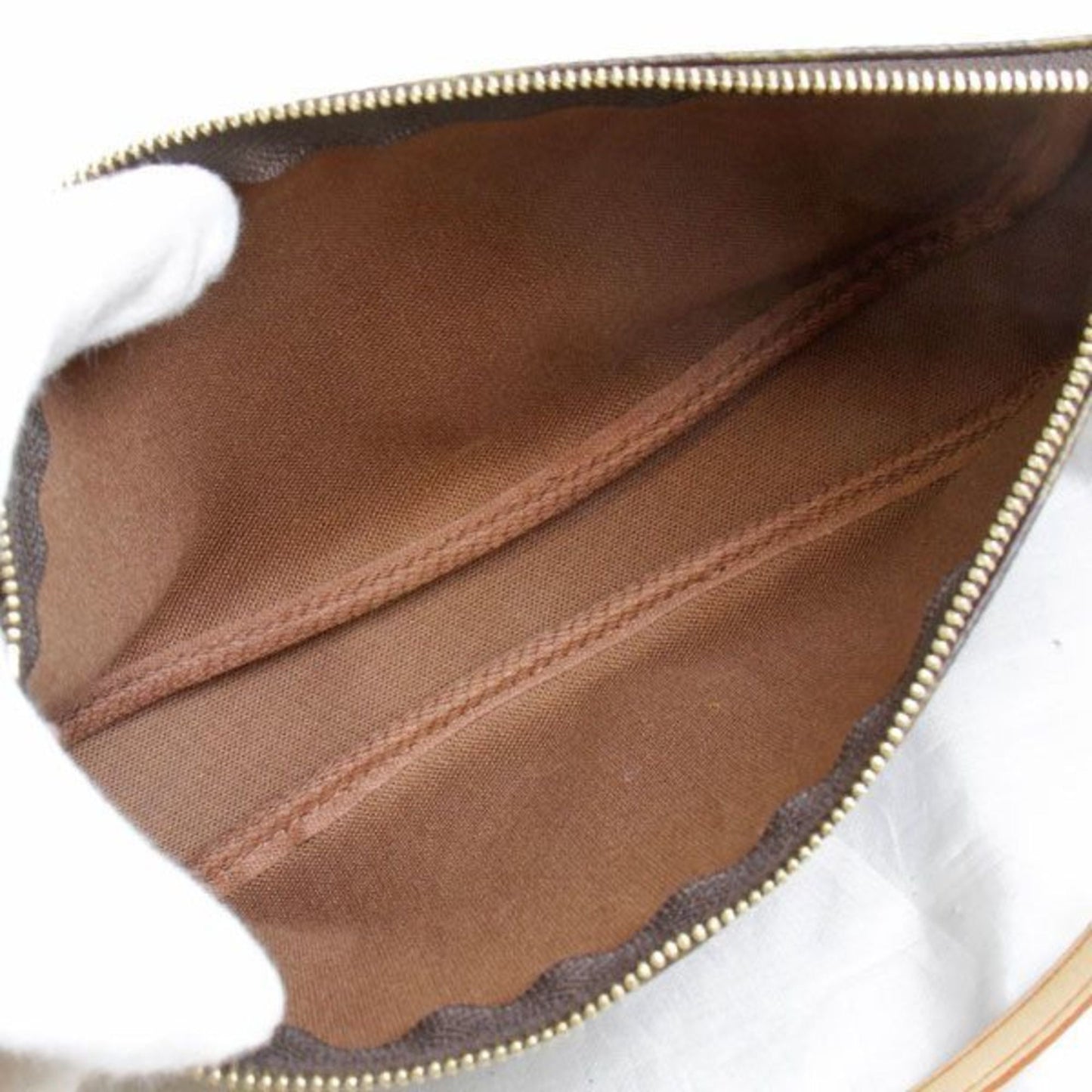 Louis Vuitton Pochette Accessoire  Canvas Clutch Bag