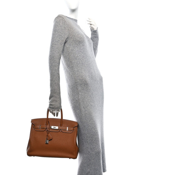 Amelia Togo Birkin 35 Gold