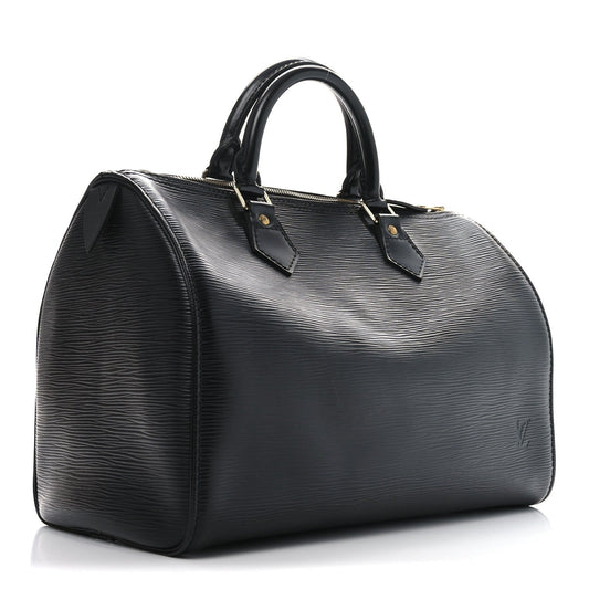 Louis Vuitton Epi Speedy 30 Black