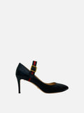 GUCCI Sylvie Mary Jane Black Size EU 40.5 Pumps