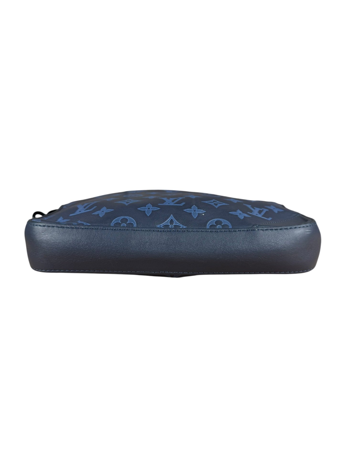 Louis Vuitton Duo Navy Shadow Monogram Messenger Bag