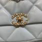 CHANEL 19 Flap Bag Tiffany Blue