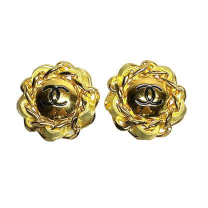 Chanel by Karl Lagerfeld Clip On Earrings