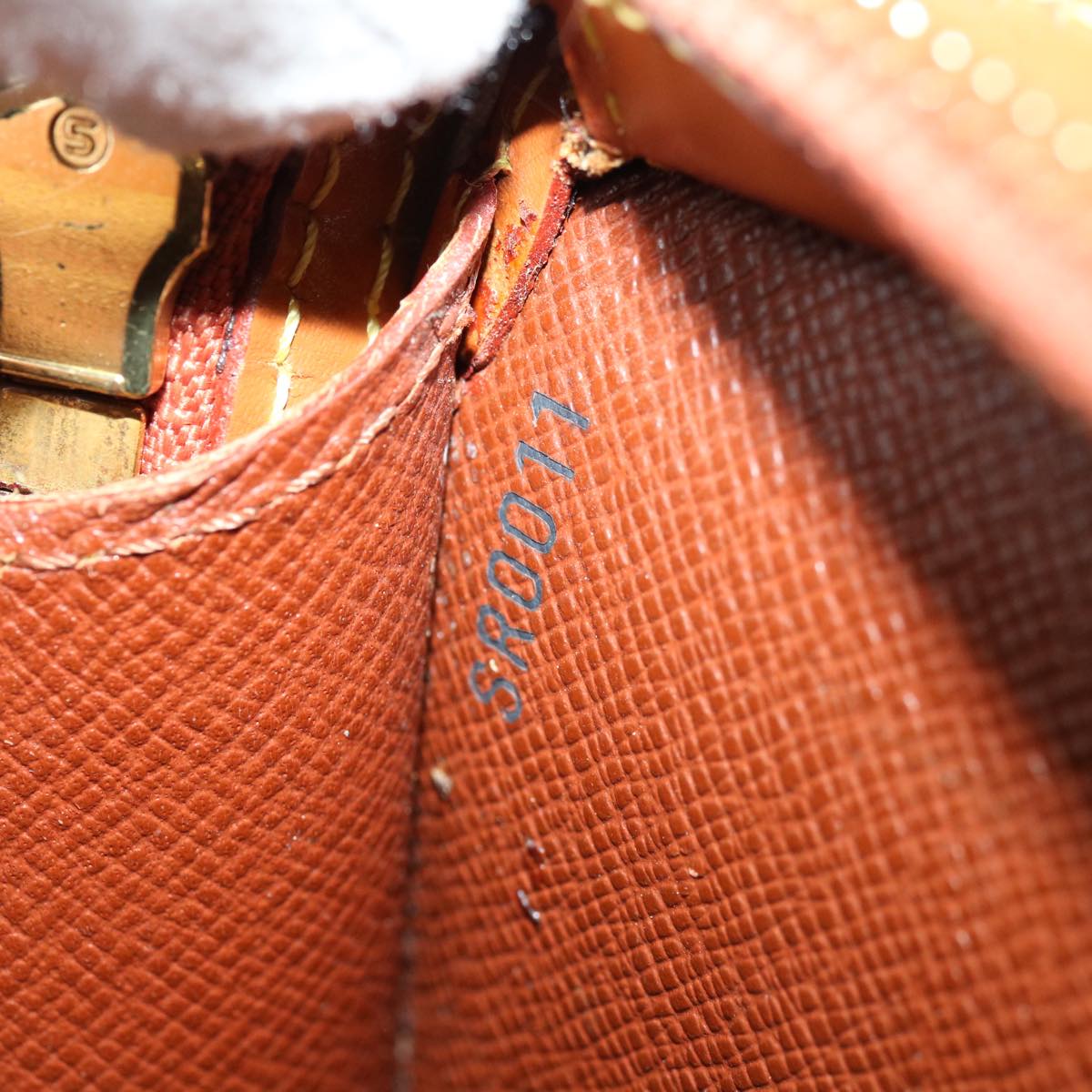 Louis Vuitton Pochette Homme  Leather Clutch Bag