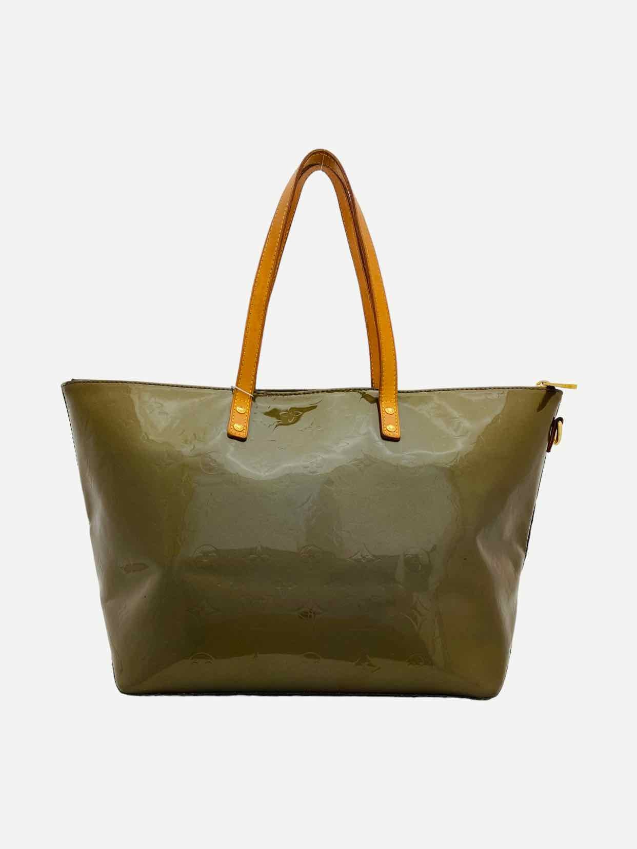 LOUIS VUITTON Bellevue Green Monogram Tote Bag