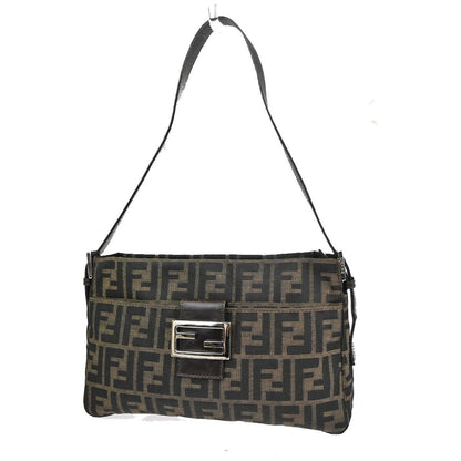 Fendi Zucca  Canvas Clutch Bag