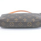 Louis Vuitton Pochette Accessoire  Canvas Clutch Bag
