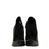Louis Vuitton Zippoint PinHill Short Boots MA0134 Black Gold Leather Suit  Louis Vuitton